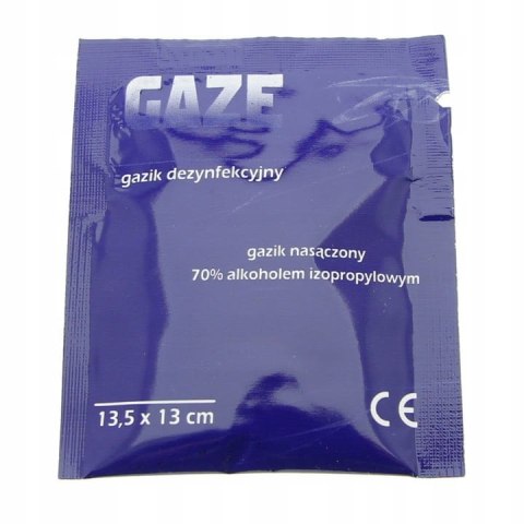 Gazik Dezynfekcyjny - 100 szt. Gazik Dezynfekcyjny - 100 szt.
