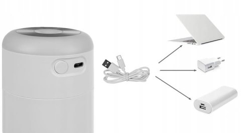 Nawilżacz powietrza z dyfuzorem zapachu LED NP1636 Nawilżacz powietrza z dyfuzorem zapachu LED NP1636