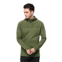 Bluza Jack Wolfskin Hirschberg Hooded FZ M 1710881-4129
