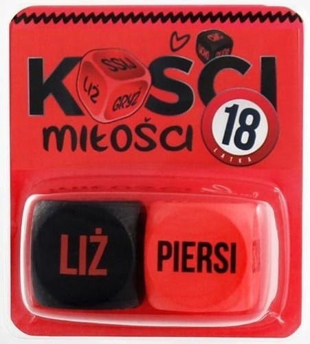 Kosci Miłosci 18 latka (czerwono-czarne) Kosci Miłosci 18 latka (czerwono-czarne)