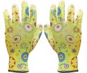 Rękawice ogrodowe / Kolorowe / RGARDEN-NI - 12 Par (9 - L)