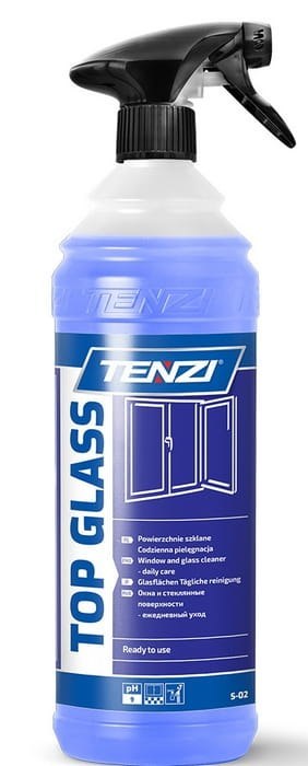 TENZI TOP GLASS Płyn Do Mycia Szyb Luster Okien 1L TENZI TOP GLASS Płyn Do Mycia Szyb Luster Okien 1L