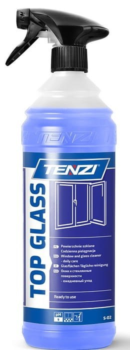 TENZI TOP GLASS Płyn Do Mycia Szyb Luster Okien 1L TENZI TOP GLASS Płyn Do Mycia Szyb Luster Okien 1L