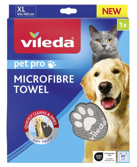 Vileda Pet Pro Ręcznik z mikrofibry XL Vileda Pet Pro Ręcznik z mikrofibry XL
