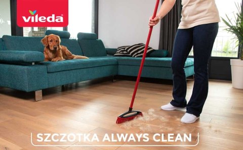Vileda Pet Pro Szczotka do zamiatania sierści i włosów Always Clean Vileda Pet Pro Szczotka do zamiatania sierści i włosów Always Clean