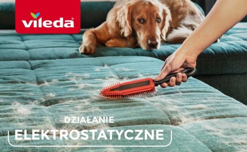 Vileda Pet Pro Szczotka elektrostatyczna do sierści i włosów Vileda Pet Pro Szczotka elektrostatyczna do sierści i włosów