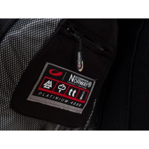 Kurtka Geographical Norway Techno Softshell M WU6068-GN-BLACK Kurtka Geographical Norway Techno Softshell M WU6068-GN-BLACK