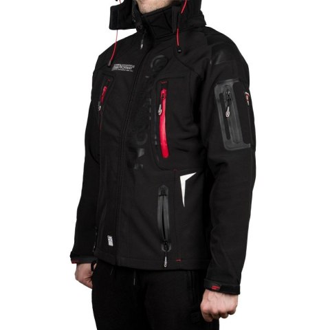 Kurtka Geographical Norway Techno Softshell M WU1060H/GN-BLACK Kurtka Geographical Norway Techno Softshell M WU1060H/GN-BLACK