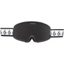 Gogle snowboardowe damskie/męskie Volcom Migrations narciarskie zimowe sportowe czarne (VG0022302)