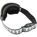 Gogle snowboardowe damskie/męskie Volcom Migrations narciarskie zimowe sportowe czarne (VG0022302)