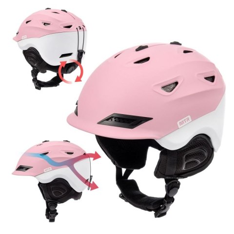 Kask narciarski Meteor Montara L 58-61 cm 17293 Kask narciarski Meteor Montara L 58-61 cm 17293