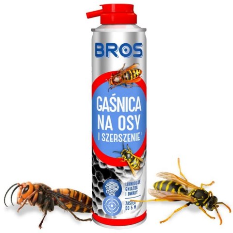 BROS Gaśnica Na Osy I Szerszenie 300 ml BROS Gaśnica Na Osy I Szerszenie 300 ml