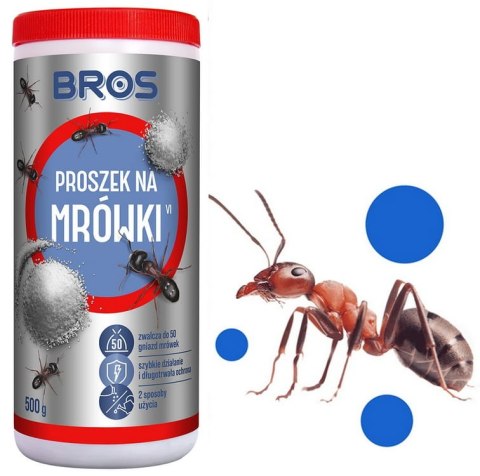 BROS - proszek na mrówki 500g BROS - proszek na mrówki 500g