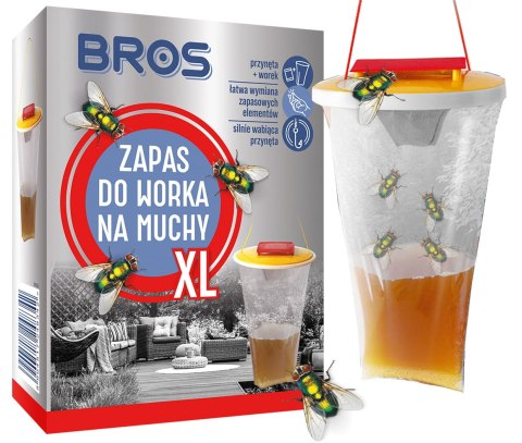 BROS - zapas do worka na muchy XL - 2 szt. BROS - zapas do worka na muchy XL - 2 szt.