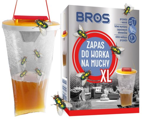 BROS - zapas do worka na muchy XL - 2 szt. BROS - zapas do worka na muchy XL - 2 szt.