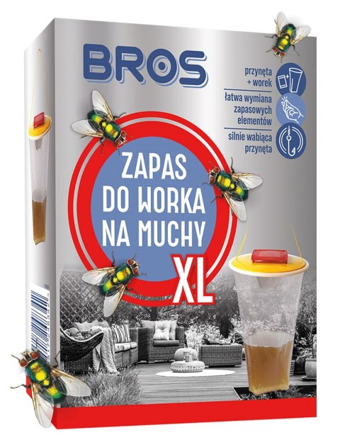 BROS - zapas do worka na muchy XL - 2 szt. BROS - zapas do worka na muchy XL - 2 szt.