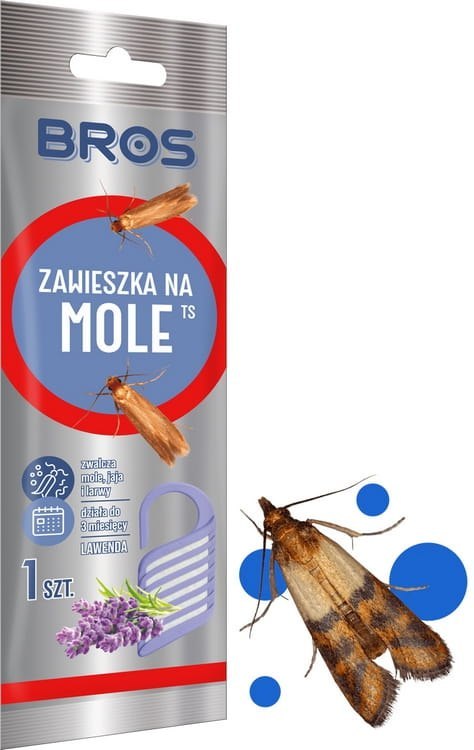 BROS - zawieszka na mole lawendowa - 10 szt. BROS - zawieszka na mole lawendowa - 10 szt.