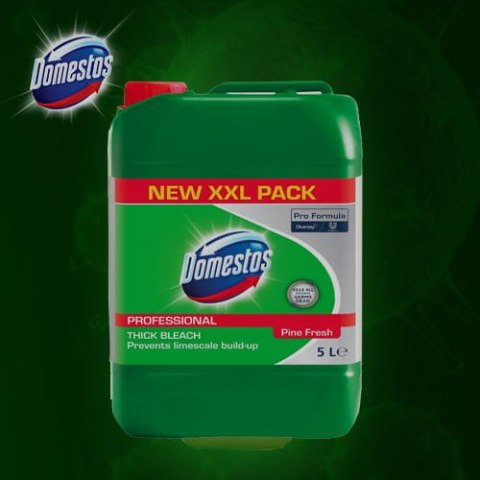 Domestos Płyn Do WC Pine Fresh Zielony 5L Domestos Płyn Do WC Pine Fresh Zielony 5L