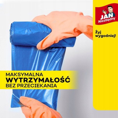 Jan Niezbędny Worki HD Easy-pack Niebieskie 60L 70szt. Jan Niezbędny Worki HD Easy-pack Niebieskie 60L 70szt.