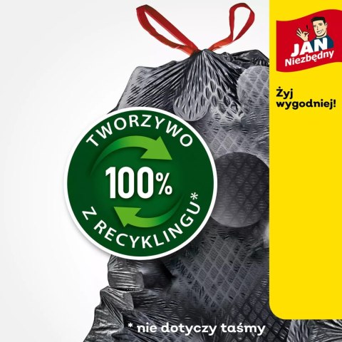 Jan Niezbędny Worki LD Magnum Flex Taśma 60L 10szt. - 5 op. Jan Niezbędny Worki LD Magnum Flex Taśma 60L 10szt. - 5 op.