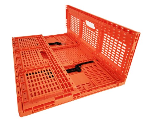 Skrzynka Składana 600x400x219mm Pomarańczowa Skrzynka Składana 600x400x219mm Pomarańczowa