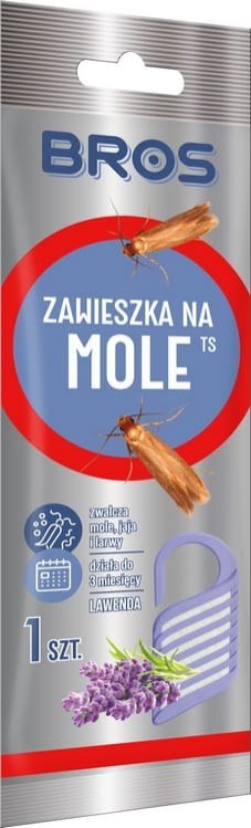 Zestaw 3x BROS zawieszka na mole lawendowa, cedrowa, kwiat pomarańczy Zestaw 3x BROS zawieszka na mole lawendowa, cedrowa, kwiat pomarańczy