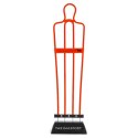 Mur piłkarski Yakima AriFlow 160cm Jr 100783 czerwony
