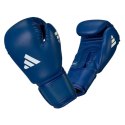 Rękawice bokserskie adidas Iba ze skóry kaktusowej ADIIBAG1C-Niebieski