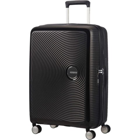 Walizka średnia American Tourister Soundbox EXP - bass black Walizka średnia American Tourister Soundbox EXP - bass black