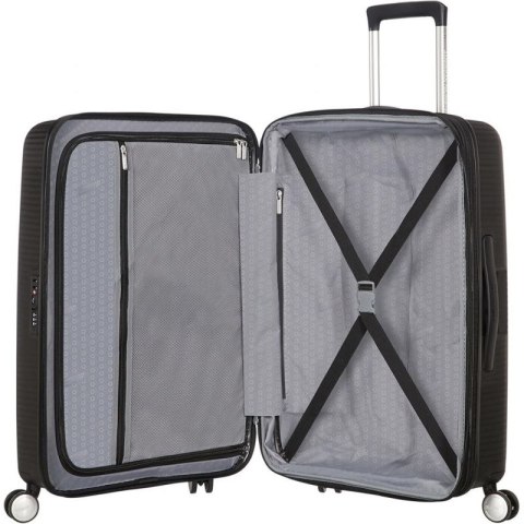Walizka średnia American Tourister Soundbox EXP - bass black Walizka średnia American Tourister Soundbox EXP - bass black