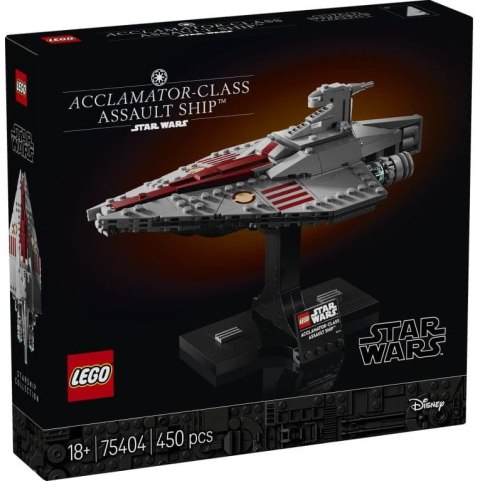 75404 - LEGO Star Wars - Krążownik szturmowy typu Acclamator 75404 - LEGO Star Wars - Krążownik szturmowy typu Acclamator