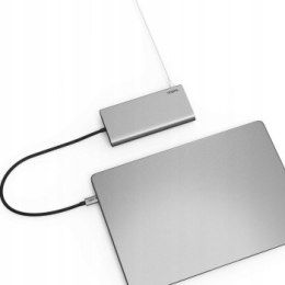 Belkin Hub USB-C 8w1, 10 Gbps, 2 x HDMI 4K szary