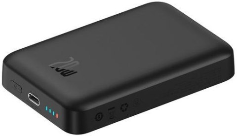 Powerbank Baseus Magnetic Mini PPCX070001 10000mAh MagSafe 15W PD QC 20W USB-C + kabel Powerbank Baseus Magnetic Mini PPCX070001 10000mAh MagSafe 15W PD QC 20W USB-C + kabel