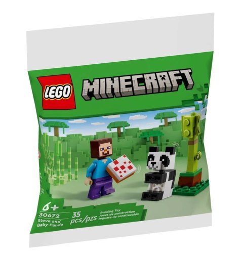 30672 - LEGO Minecraft - Steve i mała panda 30672 - LEGO Minecraft - Steve i mała panda