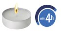 AURA Podgrzewacze Tealights Classic Premium 4h 100 szt. pf11-100s