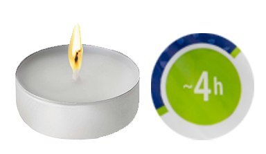 AURA Podgrzewacze Tealights Deko 4h 100 szt. p10-100 AURA Podgrzewacze Tealights Deko 4h 100 szt. p10-100
