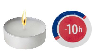 AURA Świece Lights Maxi 10h 20 szt. p40-20 AURA Świece Lights Maxi 10h 20 szt. p40-20