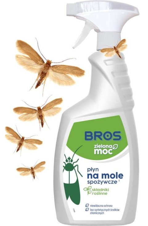 BROS - Zielona Moc płyn na mole spożywcze 500ml BROS - Zielona Moc płyn na mole spożywcze 500ml