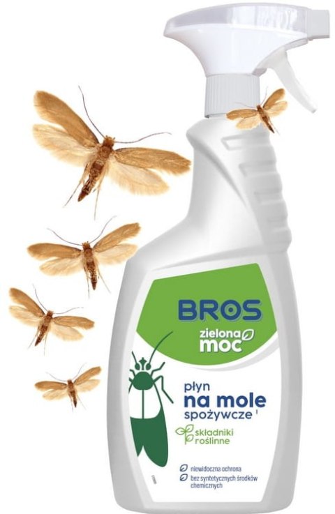 BROS - Zielona Moc płyn na mole spożywcze 500ml BROS - Zielona Moc płyn na mole spożywcze 500ml