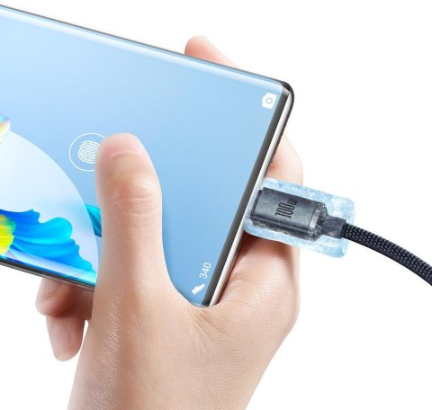 KABEL USB-A / USB-C Baseus Crystal CAJY000401 120cm 100W 6A QC 3.0 W OPLOCIE PREMIUM KABEL USB-A / USB-C Baseus Crystal CAJY000401 120cm 100W 6A QC 3.0 W OPLOCIE PREMIUM