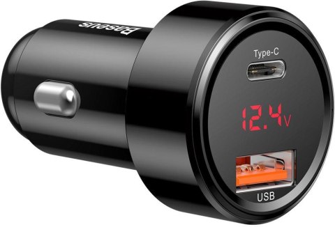 ŁADOWARKA SAMOCHODOWA Baseus Magic CCMLC20C-01 45W 6A 1x USB-A 1x USB-C QC 3.0 ŁADOWARKA SAMOCHODOWA Baseus Magic CCMLC20C-01 45W 6A 1x USB-A 1x USB-C QC 3.0