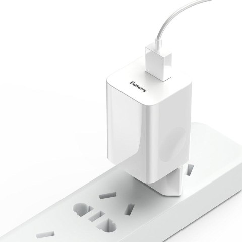 ŁADOWARKA SIECIOWA Baseus Quick Charger CCALL-BX02 24W 1x USB-A QC 3.0 ŁADOWARKA SIECIOWA Baseus Quick Charger CCALL-BX02 24W 1x USB-A QC 3.0