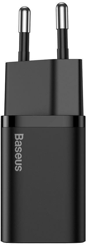 ŁADOWARKA SIECIOWA Baseus Super Si Quick Charger 1C TZCCSUP-L01 25W 1x USB-C PD 3.0 QC 3.0 + KABEL ŁADOWARKA SIECIOWA Baseus Super Si Quick Charger 1C TZCCSUP-L01 25W 1x USB-C PD 3.0 QC 3.0 + KABEL