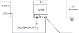 Zasilacz systemowy VIDOS DUO P24/18
