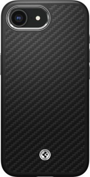 Spigen Enzo Aramid Magsafe do iPhone 16E czarny matowy Spigen Enzo Aramid Magsafe do iPhone 16E czarny matowy