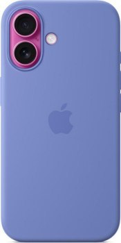 Apple iPhone 16 Silicone Case MagSafe periwinkle Apple iPhone 16 Silicone Case MagSafe periwinkle