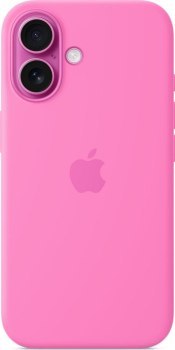 Apple iPhone 16 Silicone Case with MagSafe peony