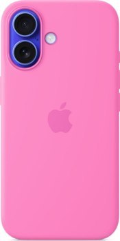 Apple iPhone 16 Silicone Case with MagSafe peony