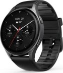 Hama Smartwatch 8900, GPS, AMOLED 1.43, czarna koperta, czarny pasek silikonowy