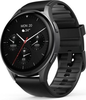 Hama Smartwatch 8900, GPS, AMOLED 1.43, czarna koperta, czarny pasek silikonowy Hama Smartwatch 8900, GPS, AMOLED 1.43, czarna koperta, czarny pasek silikonowy